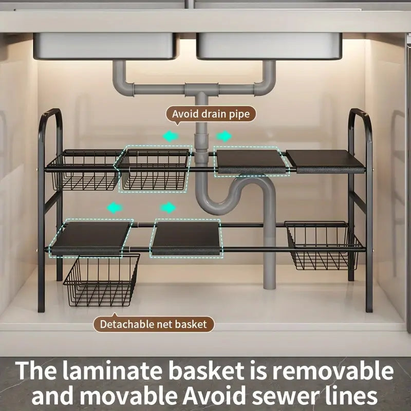 Free up space and improve the quality of life - Multi-functional adjustable storage shelves are here!